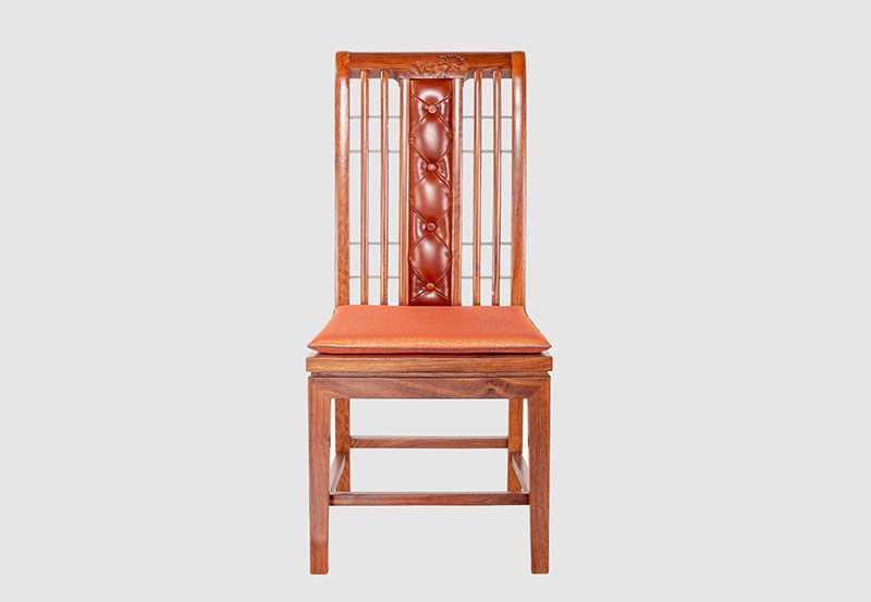 普陀芙蓉榭中式实木餐椅效果图