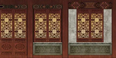 普陀隔扇槛窗的基本构造和饰件